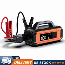 S ZEVZO QB05 Jump Starter with Air Compressor 3500A Portable Car Battery Booster