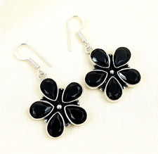 Awesome Black Onyx Gemstone 925 Sterling Silv...