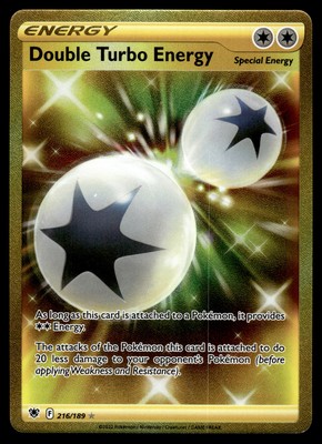 Double Turbo Energy (Secret) 216/189 SWSH10: Astral Radiance Pokemon | eBay Double Turbo Energy (Secret) 216/189 SWSH10: Astral Radiance Pokemon | eBay