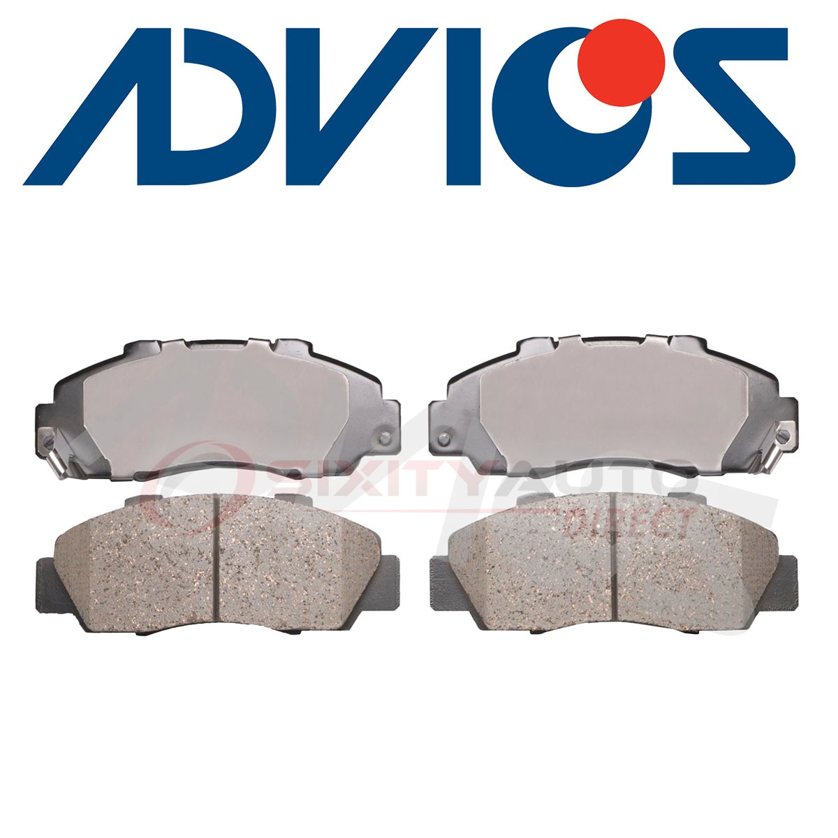 ADVICS Front Disc Brake Pad Set for 1991-2005 Acura NSX  - Braking Stopping ae