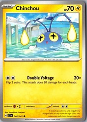 Chinchou 048/142 Stellar Crown Common