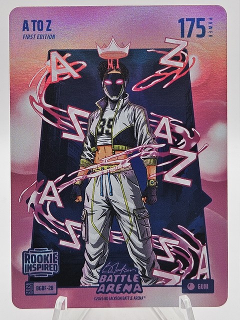 2026 Bo Jackson Battle Arena Update Azzi Fudd A to Z GUM Battlefoil SSP