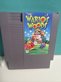 Nintendo NES Wario's Woods (Cleaned, Tested & Working) W Protector