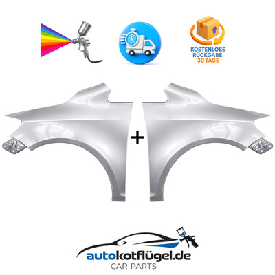 Kotflügel für VW GOLF PLUS + LA7W Links + Rechts 05-14 Vorderseite Lackiert Neu