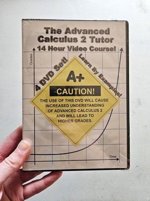 Jason Gibson: Advanced Calculus 2 - Tutor 14 Hour Course (DVD, 2008, 4-Disc Set)