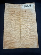 Quilted maple guitar top/ drop top 1/4 in thin book matched kiln dried