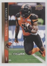 2021 Upper Deck CFL Gold 21/50 Shaquille Cooper Shaq Cooper #106 l5j