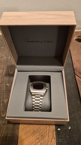 Hamilton American Classic PSR Quartz Digital Men's Wrist Watch H52414130