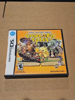 Final Fantasy Fables: Chocobo Tales Nintendo DS Complete Case Manual CAN