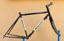 2009 Bianchi Vigroelli Frame Set size 49cm Reymolds 631 Frame  & Carbon Fork