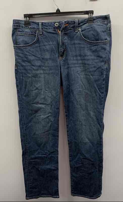 Lee Men's Blue Modern Series Straight Fit Straight Leg Stretch Jeans Sz 36x32