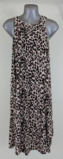 Torrid Super Soft Knits sz 2 Dress animal print sleeveless tank stretchy 1083