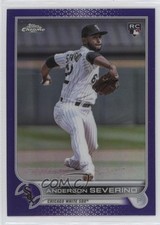 2022 Topps Chrome Update Purple Refractor Anderson Severino #USC22 06y2