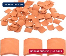 80pcs Miniature Roof Tiles, 1:16 Scale Potter...