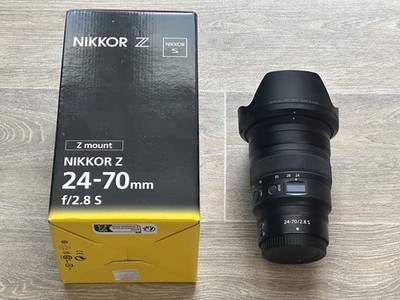 Nikon Objektiv Nikkor Z 24-70mm F/2.8 VR S, neuwertig, OVP