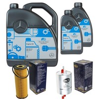 SCT Inspektionspaket 7L MB 5W-40 229.5 FüR Mercedes W203 C 180 W202 R170 200