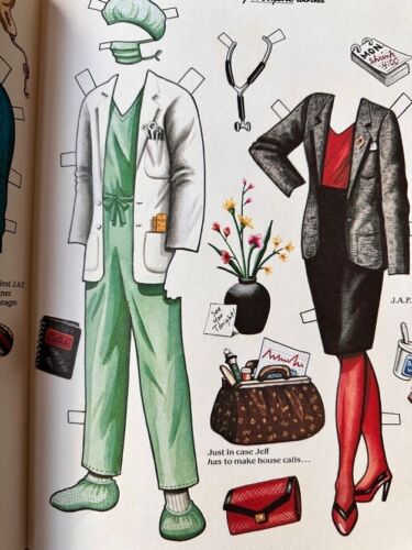 Vintage The Official J.A.P. Paper Doll Book Jewish American Princess Prince - Imagen 3 de 4