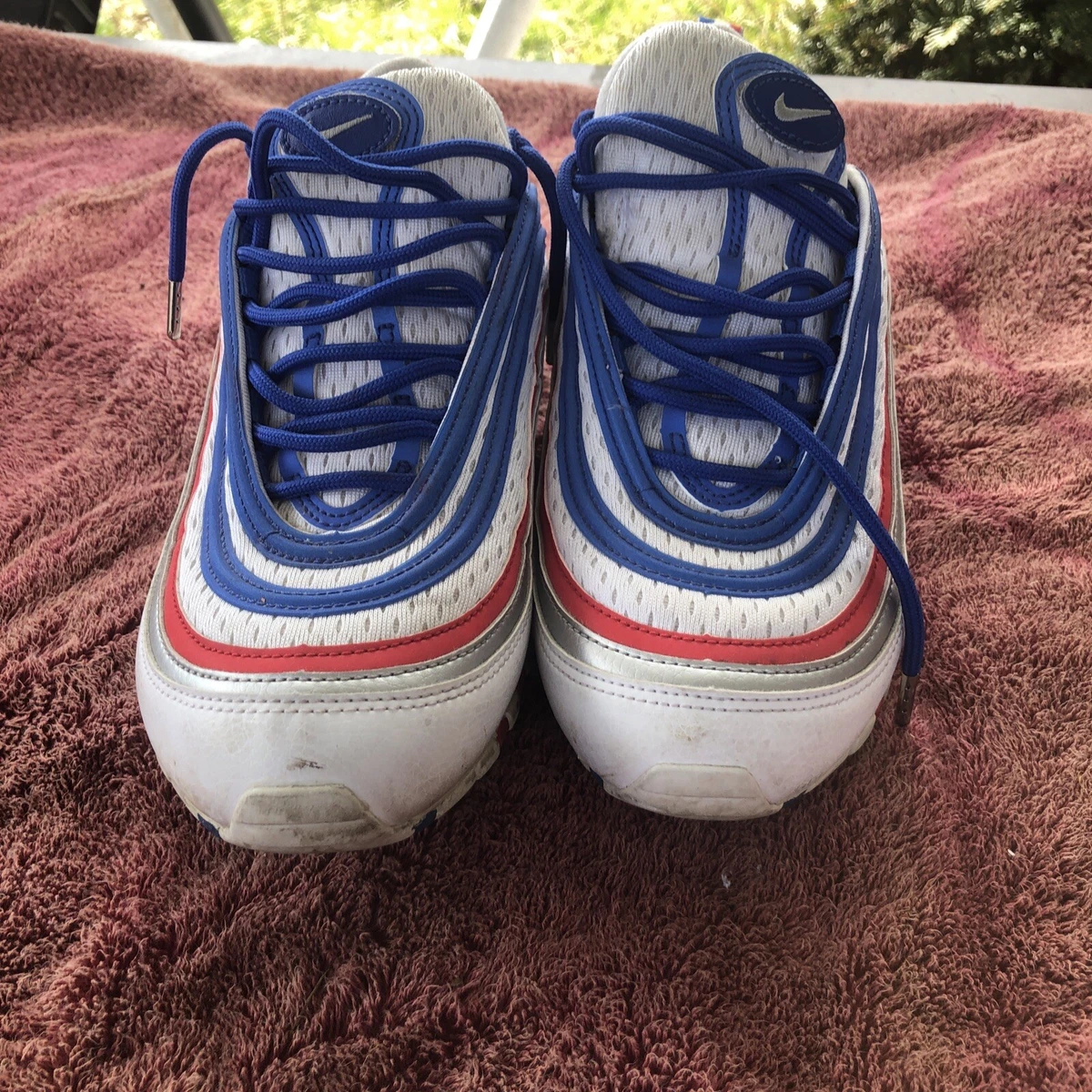 Air max 97 game royal best sale metallic silver university red