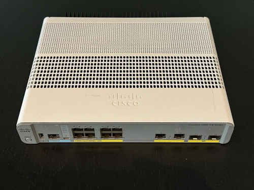 Cisco WS-C2960CX-8PC-L V03, PoE 124W 8x + 2x Gigabit Switch