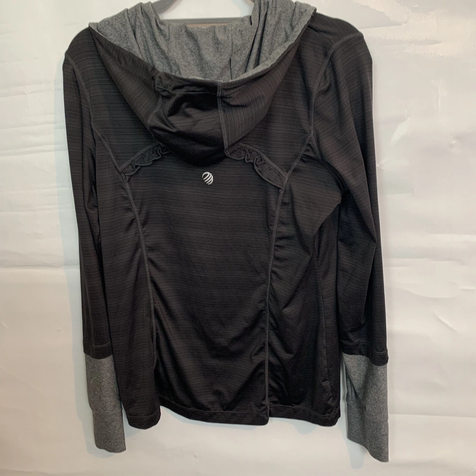 mpg pullover long sleeve athletic hooded 1/4 zip hoodie