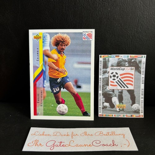 Upper Deck World Cup 94 / WM 94 USA - Version Englisch/Deutsch - Karte aussuchen - Bild 50 von 333
