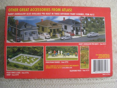 Kit Bungalow HO Atlas Barb's Nuevo en Caja SELLADO - Imagen 2 de 9