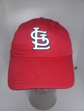 St Louis Cardinals Ball Cap Hat Adjustable Baseball Fan Favorite Red Embroidered