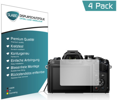 2 x Slabo Displayschutzfolie Olympus OM-D E-M10 Mark II ''Crystal Clear''