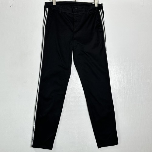 Kut From The Kloth Womens Black Chino Skinny Pants Size 4 Side Piping Stretch - 第 1/9 張圖片