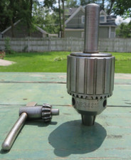 Jacobs No. 34 Drill Chuck 0- 1/2" Capacity w/ Key