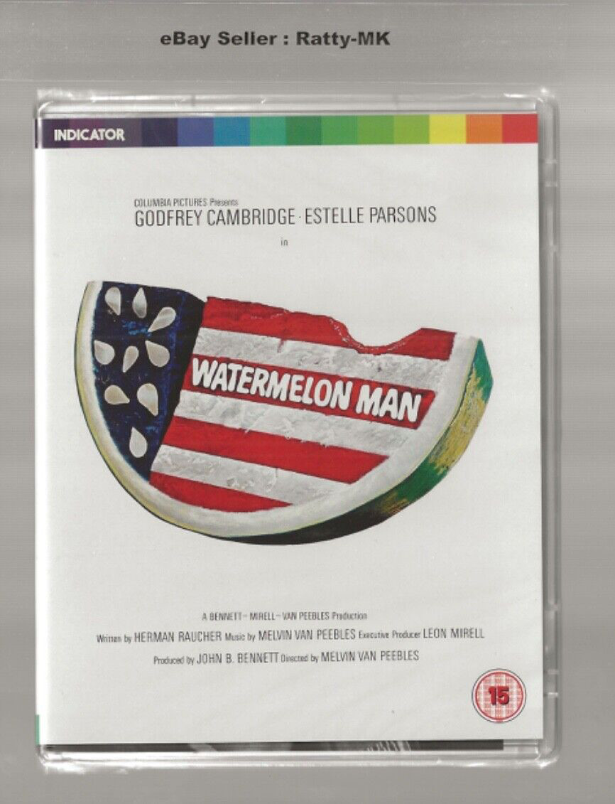 WATERMELON MAN (1970) - INDICATOR LIMITED EDITION BLU RAY - NEW & SEALED
