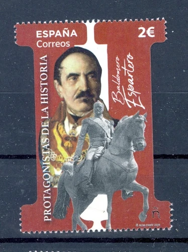 ESPAÑA 2020 Baldomero Espartero (1793-1879), general y político-MNH