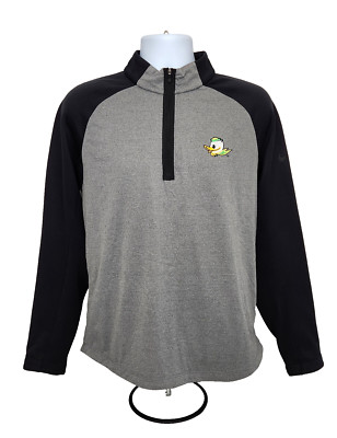 Oregon DUCKS Golf TEAM ISSUED Nike AeroLayer 1/4 Zip JACKET      Men's  M