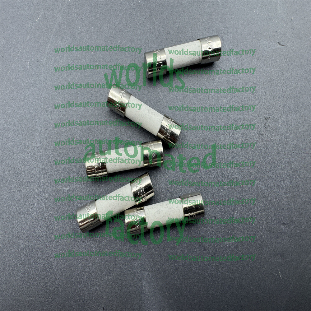 5x T2AH250V, T2A 250V, T2 H250V, T2H250V cartridge CERAMIC fuse