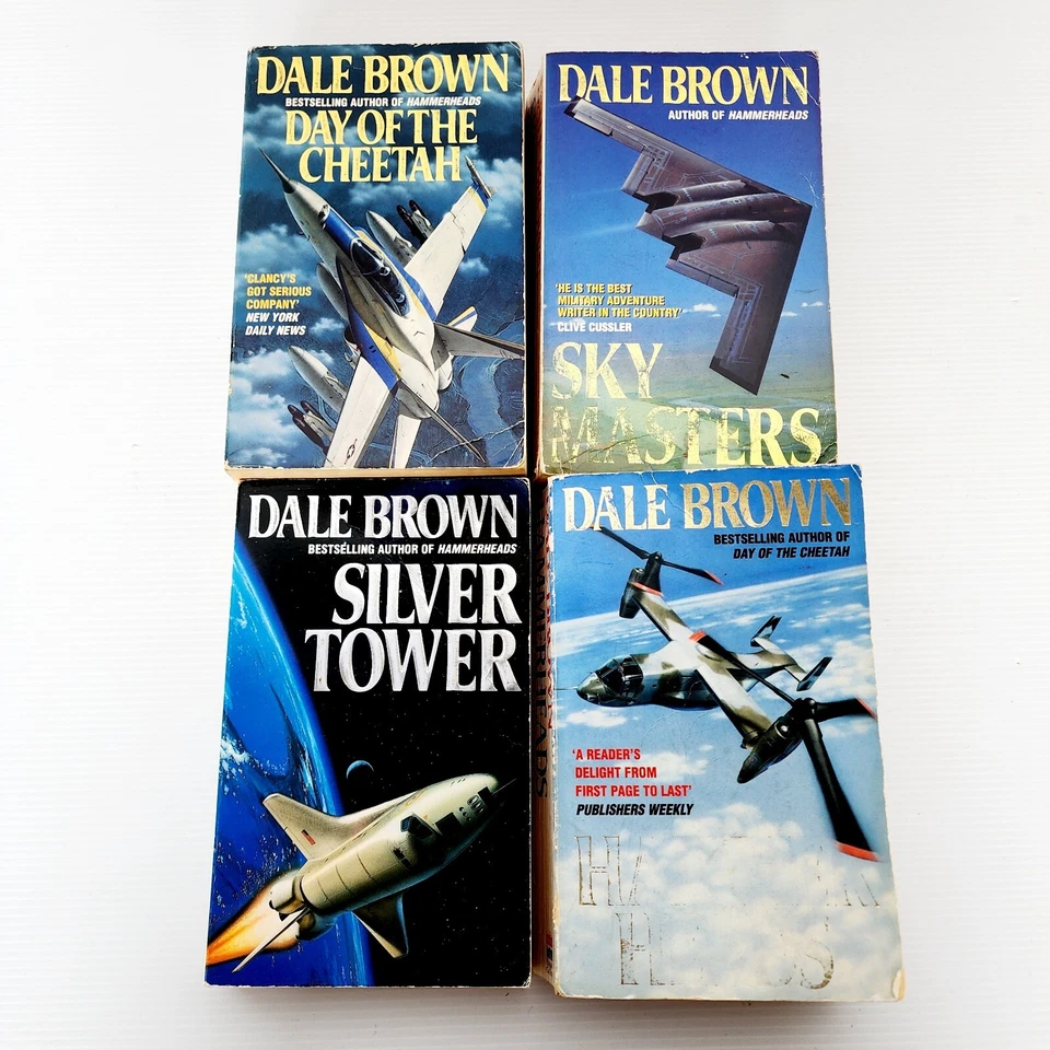 Dale Brown Paperback Novels Action Lot Bundle Bulk Lot x8 - image 2 of 4