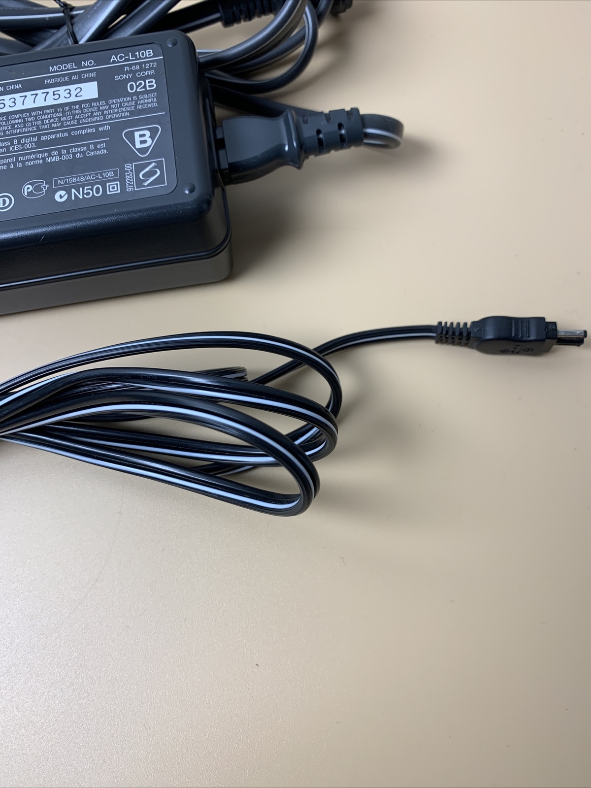 SONY ACL10B AC Power Adaptor Handycam Adapter Charger Genuine OEM eBay