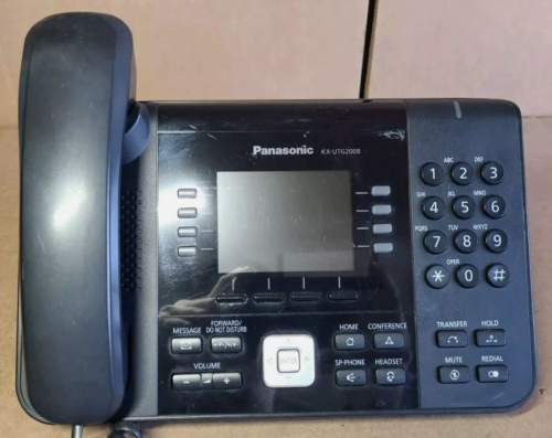 Panasonic KX-UTG200B SIP VOIP POE PHONES FREE SHIPPING - Picture 3 of 5