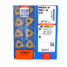 KORLOY WNMG080404-HM NC3020 Carbide Inserts CNC TOOL #
