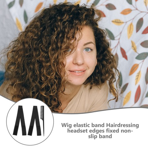 Wig Comb Wig Strap Hair Wrap Elastic Band for Wigs Wig Laying Band Wig Lace Band - Picture 9 of 12
