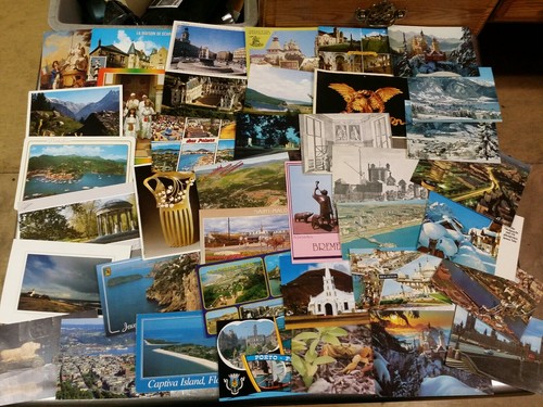 Mixed Lot of 337 US & International Postcards, Antique, Vintage, 20th Century ++ - Picture 8 of 11