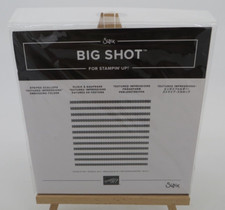 Stampin Up STRIPED SCALLOPS Textured Impressions Embossing Folder Sizzix -147188