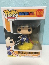 goku sitting on nimbus pop