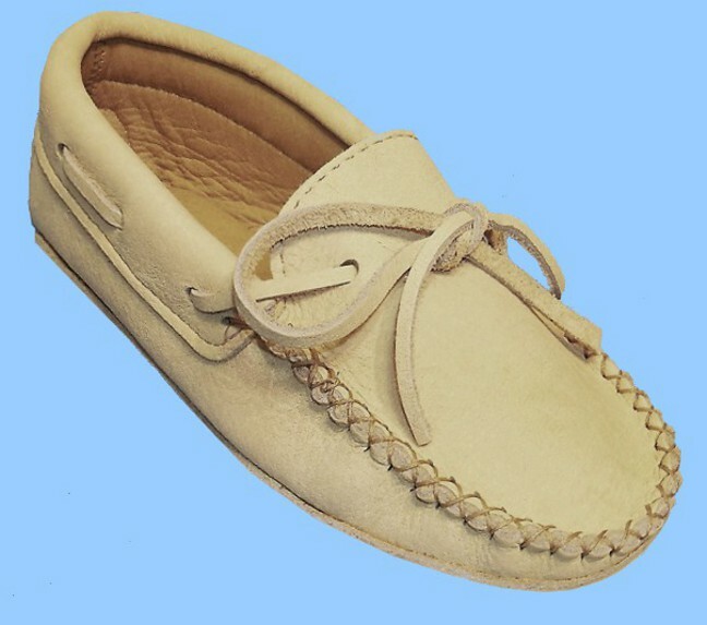 SAOLA PANTOFOLE IN PELLE! Nuova DONNA ORIGINALE CARIBÙ RENNA SCARPA MOCASSINO SUOLA TRIPLA