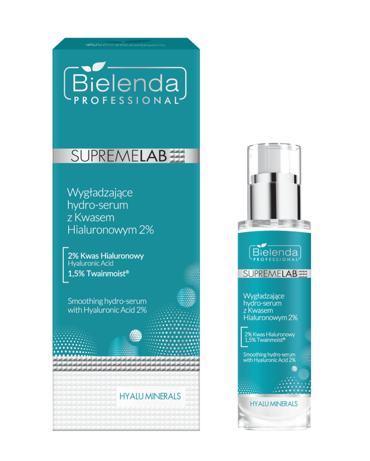 Bielenda Supremelab Hyalu Minerals Smoothing Hydro-Serum 2% Hyaluronic Acid 30ml