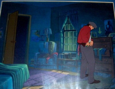 BAKSHI STUDIOS AMERICAN POP, 1981 KEY 12FLD PRODUCTION BG SETUP, NEW MINT FRAMED