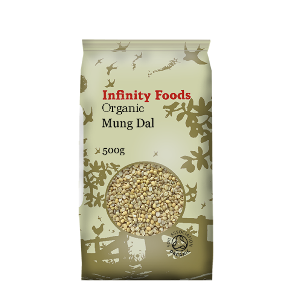 Infinity Foods Organic Mung Dal 500g