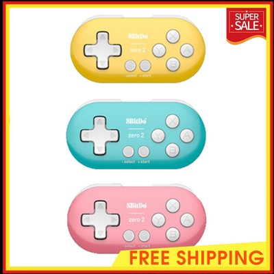 8BitDo ZERO 2 Wireless Bluetooth Mini Gamepad for Nintend Switch Windows MacOS
