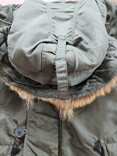 Vintage N3B Jacket Nylon Flying Mans Twill Cold Weather Vintage N3B Jacket Nylon Flying Mans Twill Cold Weather