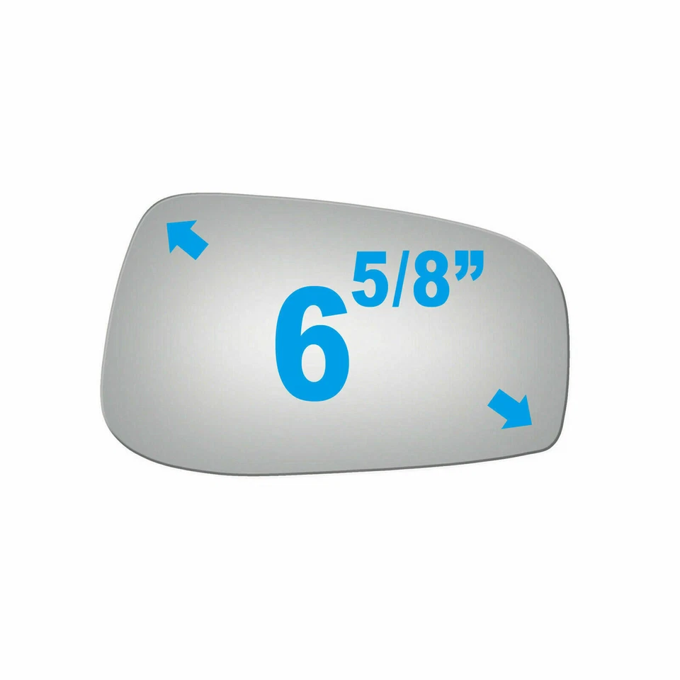 Espejo retrovisor vidrio convexo para Volvo S60 S80 V70 2004 2005 2006 pasajero lado derecho derecho derecho Foto 2 de 4