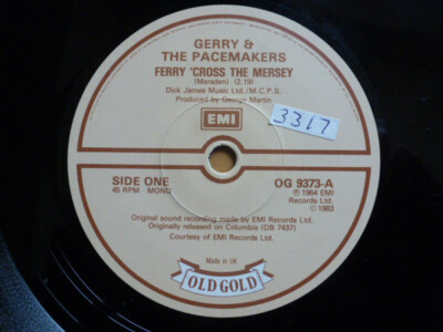 Gerry & The Pacemakers - Ferry 'Cross The Mersey / Don't Let The Sun Catch Yo...